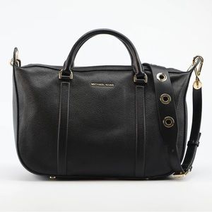 Used Authentic Michael Kors Raven Satchel